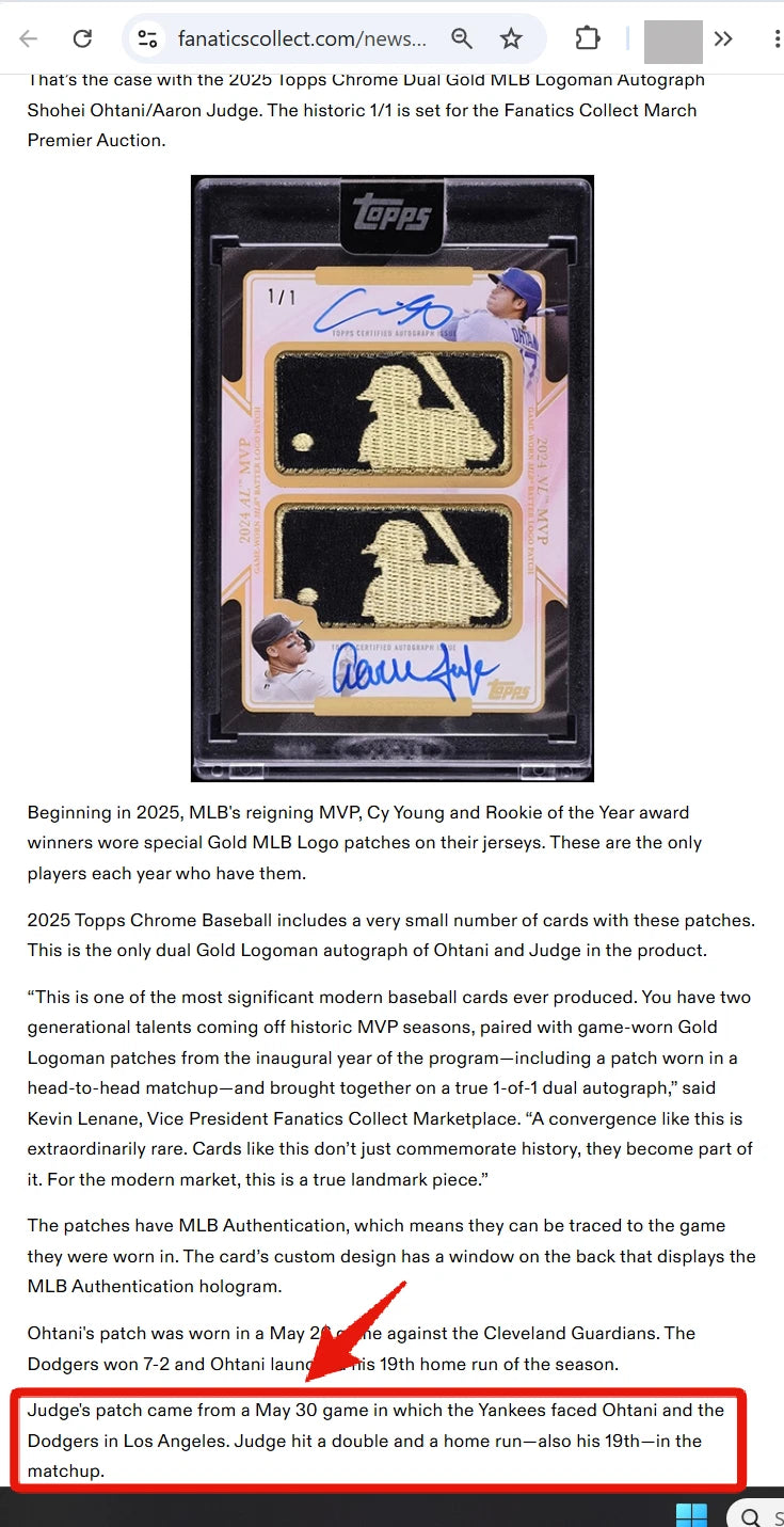 Aaron Judge — 2025 signed game-used Jordan cleats