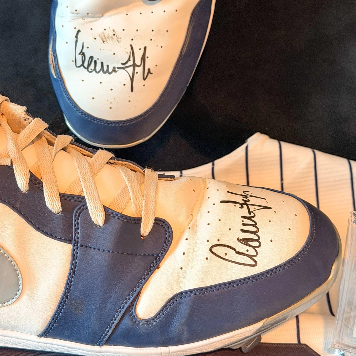 Aaron Judge — 2025 signed game-used Jordan cleats