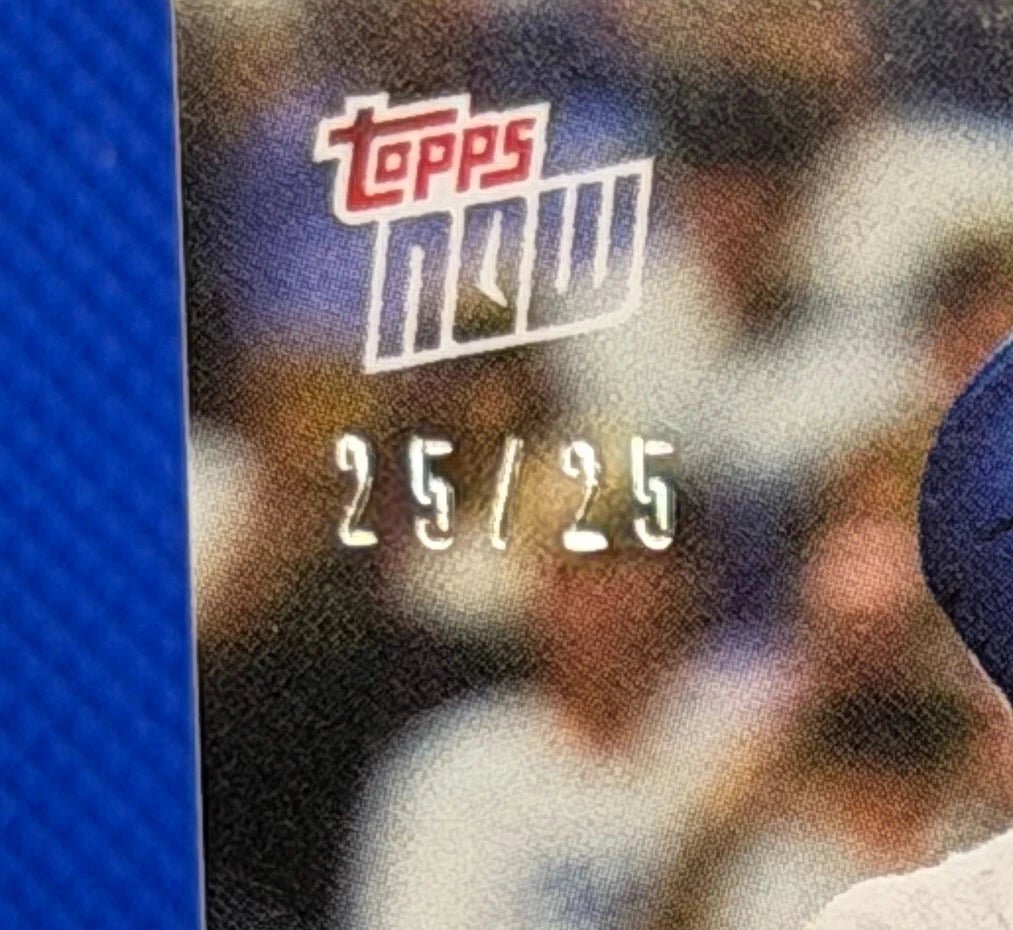 Shohei Ohtani — 2026 Topps NOW #565 · Triple 25 Bookend #25/25