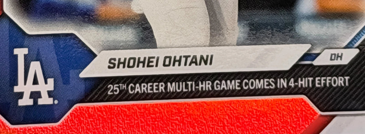 Shohei Ohtani — 2026 Topps NOW #565 · Triple 25 Bookend #25/25