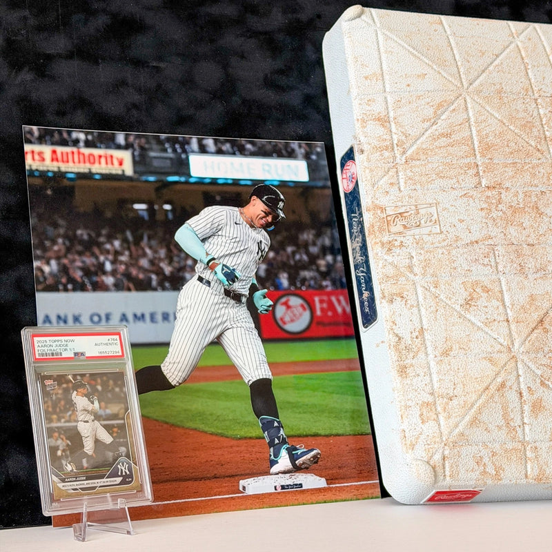 Aaron Judge — 50th / 51st home run game-used third base