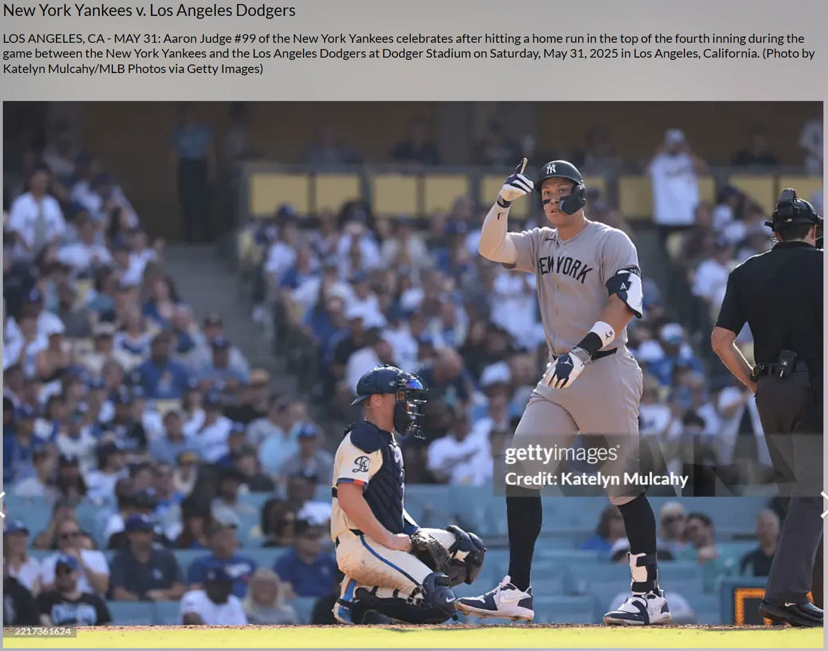 Aaron Judge — 2025 signed game-used Jordan cleats
