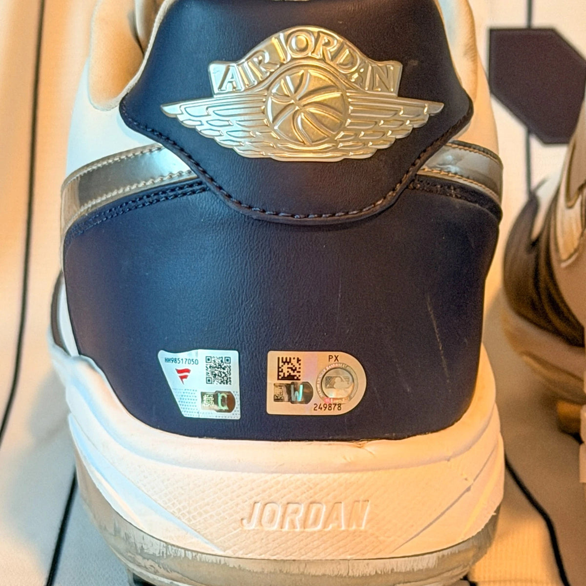 Aaron Judge — 2025 signed game-used Jordan cleats